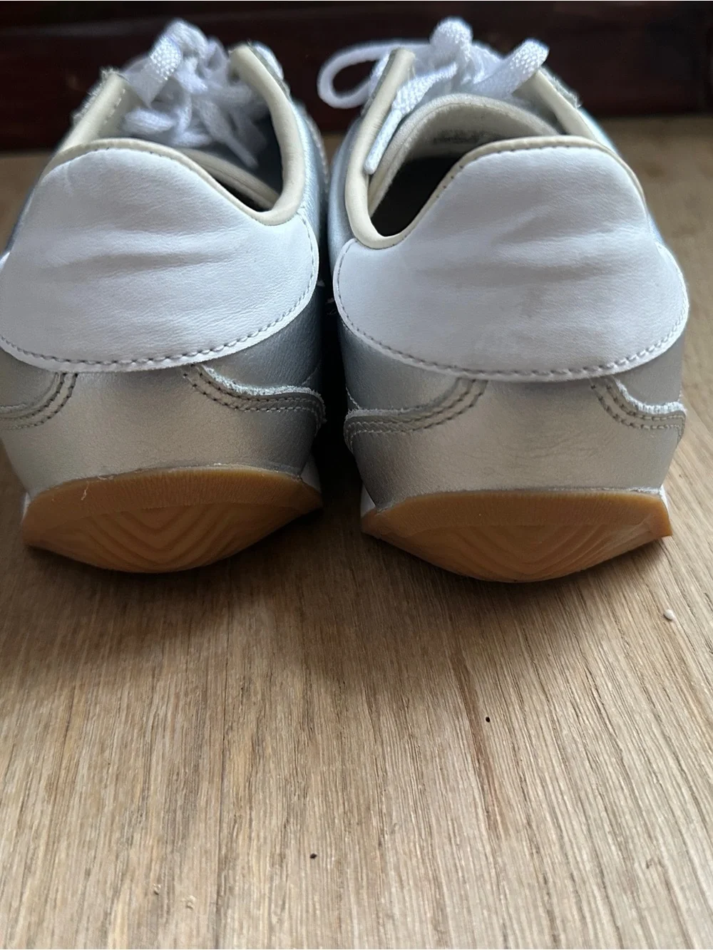 Adidas Country OG 'Silver Metallic' Sneakers - Size 7 (EU 38 2/3) Robot - Picture 4 of 9